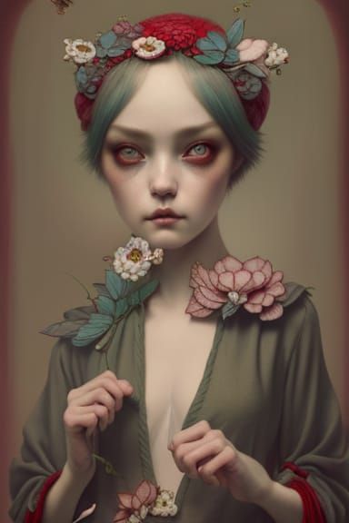 Portrait of an adorablel girl