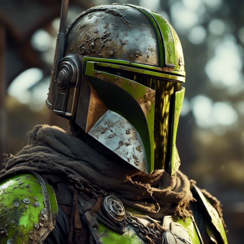 "The Lime Mandalorian"