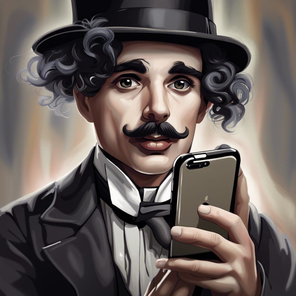 Charlie Chaplin and the Smartphone