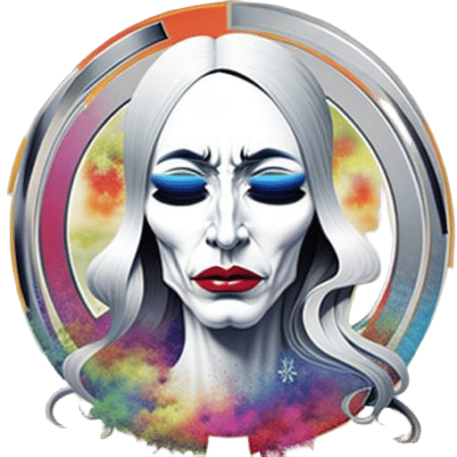 Vivid Dreamlike Scene in a Futuristic Aesthetic