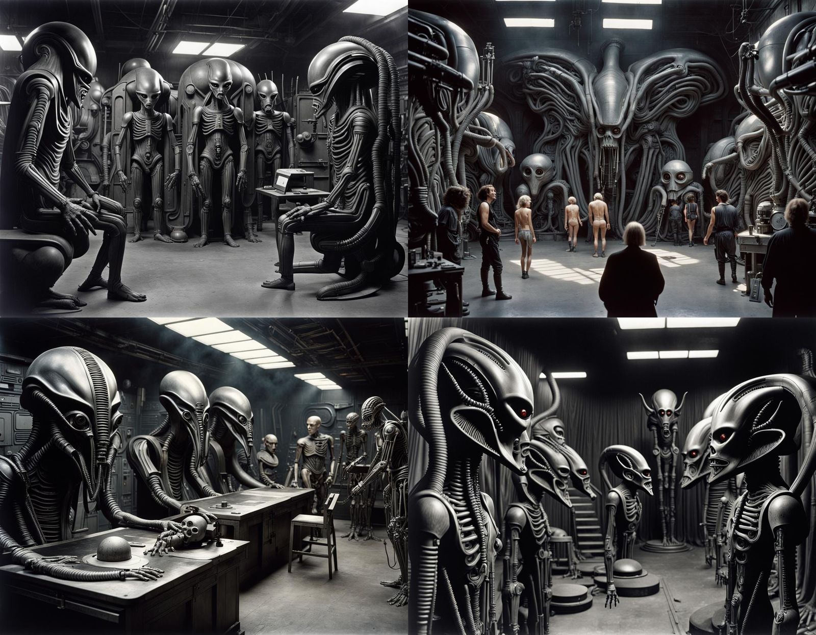 1990s Movie Set: Alien Meets Star Wars
