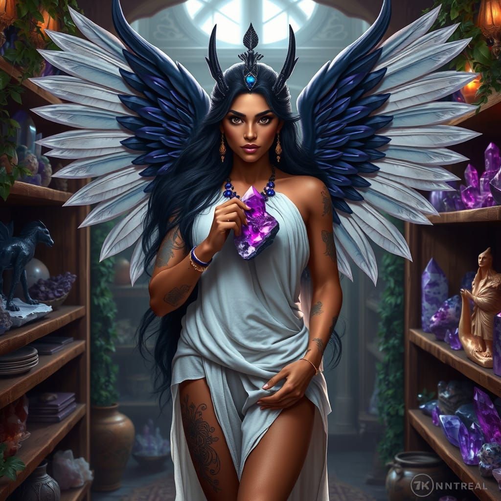 Ethereal Goddess in Crystal Haven