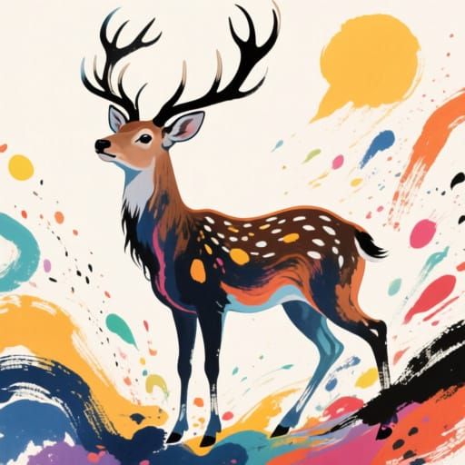 Amazing depth of contemplation or curiosity and playfulness ...