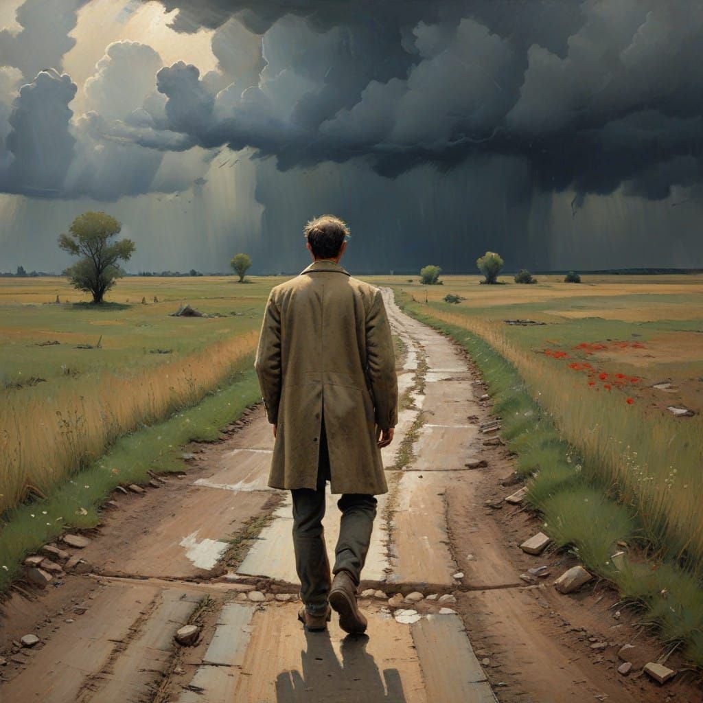 A Weary Soul at the Crossroads