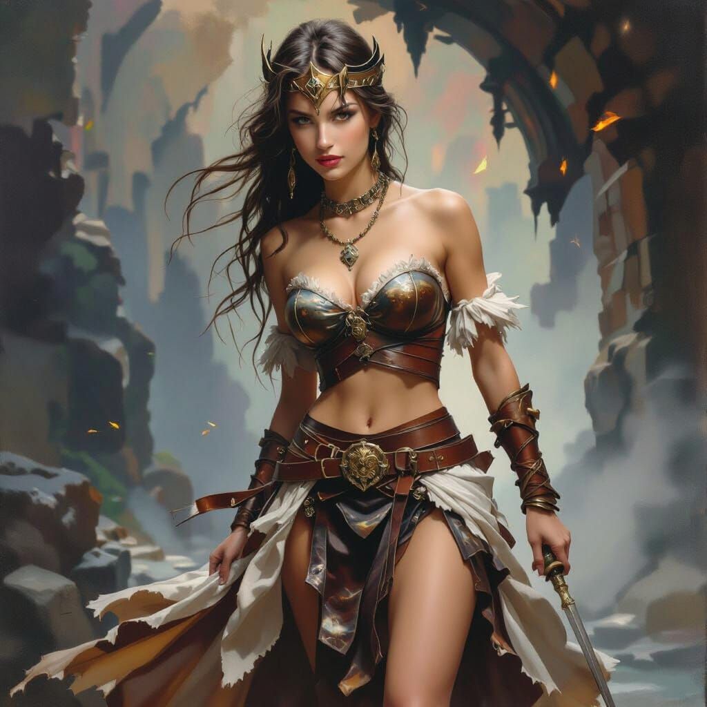 Training in Alexandria: Oil Painting with Vibrant Colors