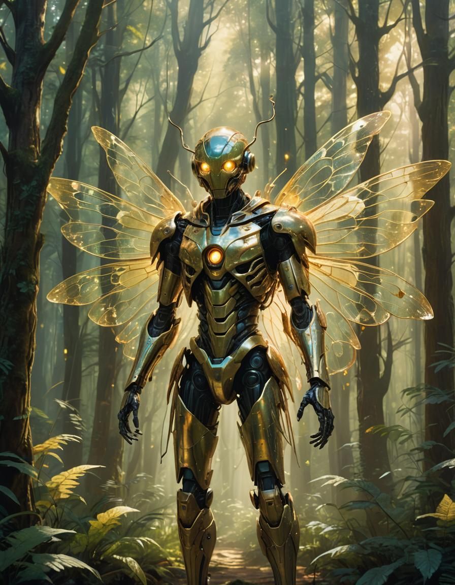 Trevan Wondertwill, Gold Cyborg Fairy