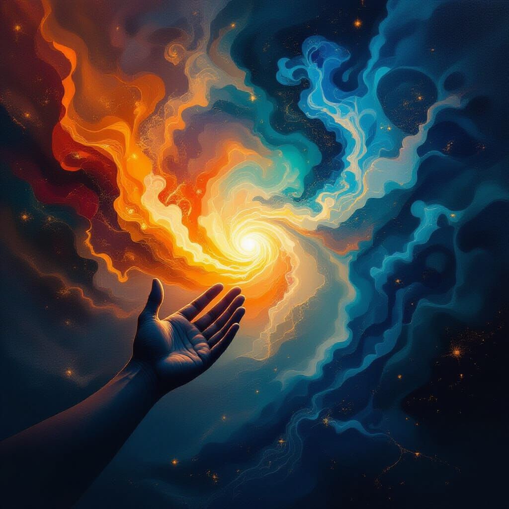 Ethereal Unseen Forces Offering Aid, Cosmic Connection