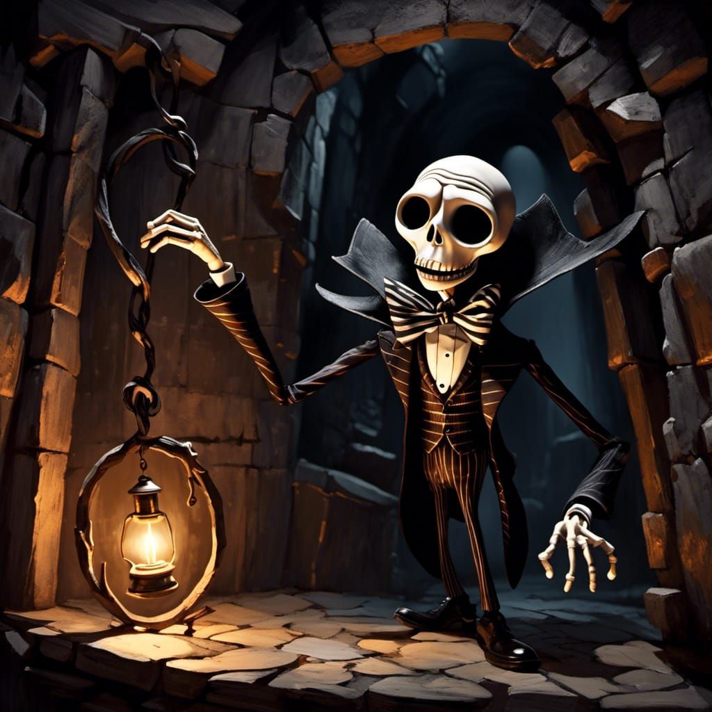 Surreal Dungeon: Pendulum of Torture in Dark Fantasy Style