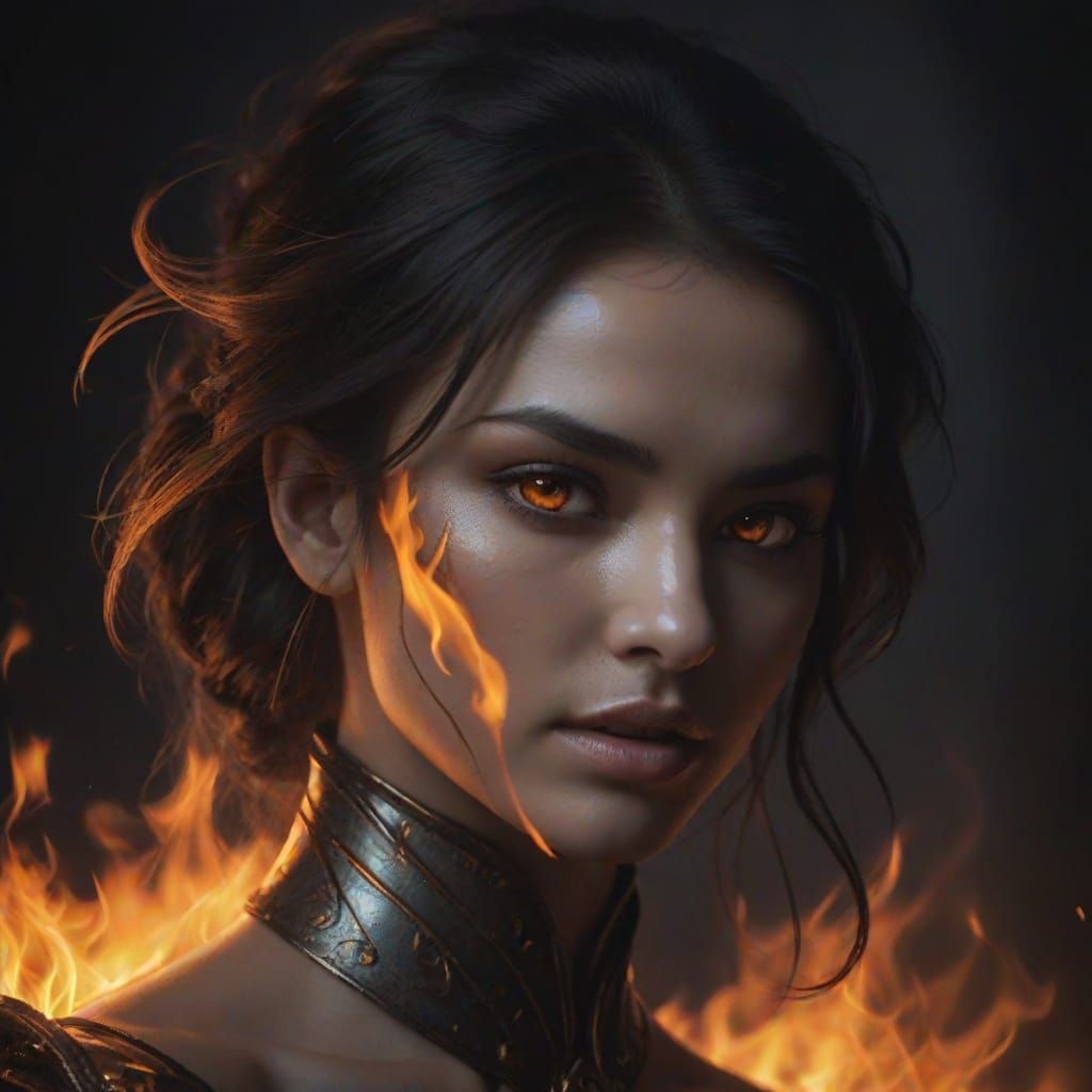 Innocence Ablaze: A Professional Photographic Study