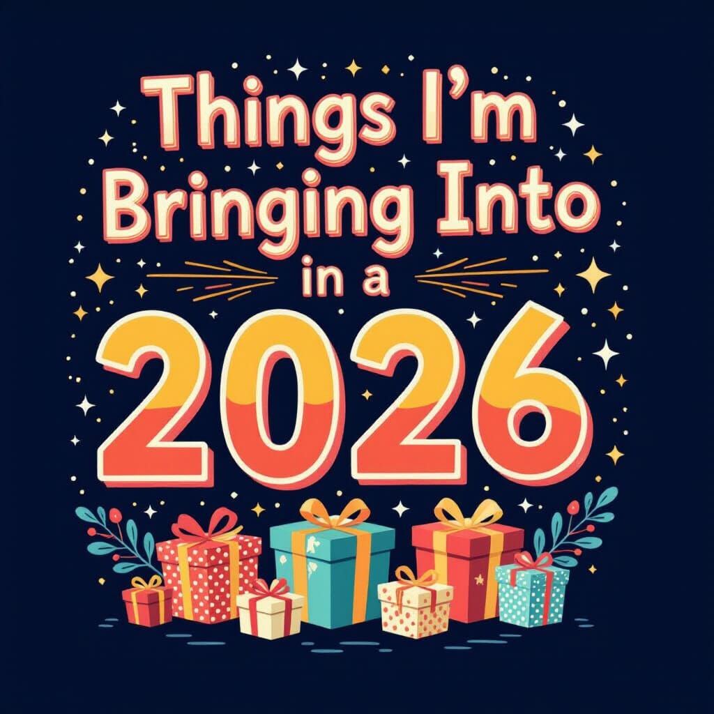 AI Generated Image: Things To Bring Into 2026
