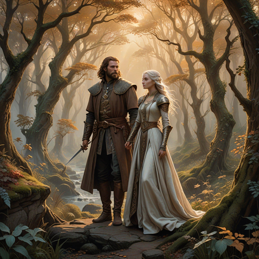 Rhaenyra Targaryen  and Harwin Strong