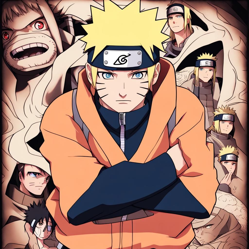 AI Interpretation of 'Naruto'