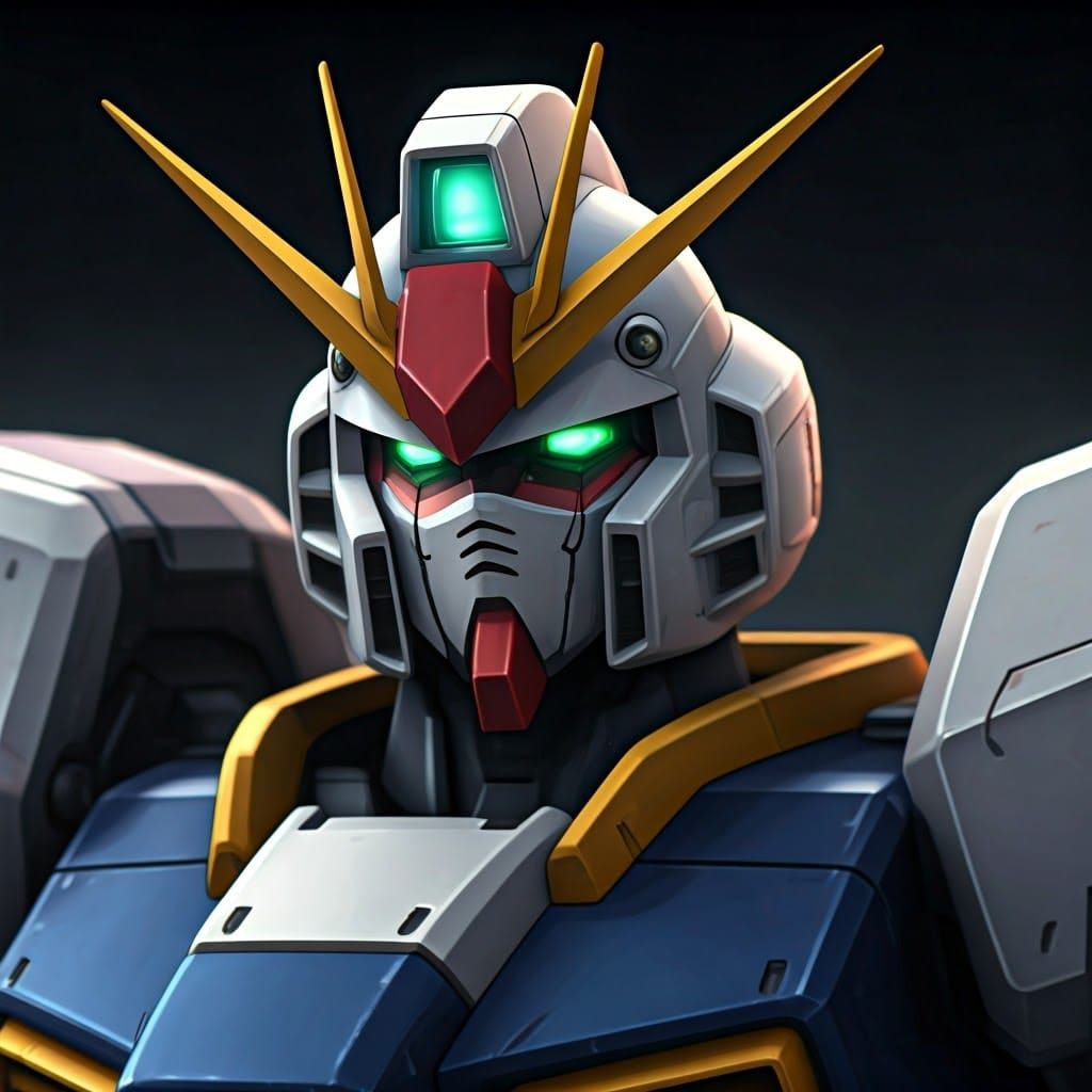 Mobile Suit Pilot Portrait in 4K HDR