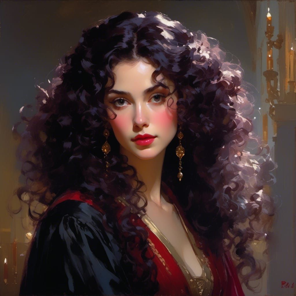 Camilla, 15th Century Queen in Victorian Era Style