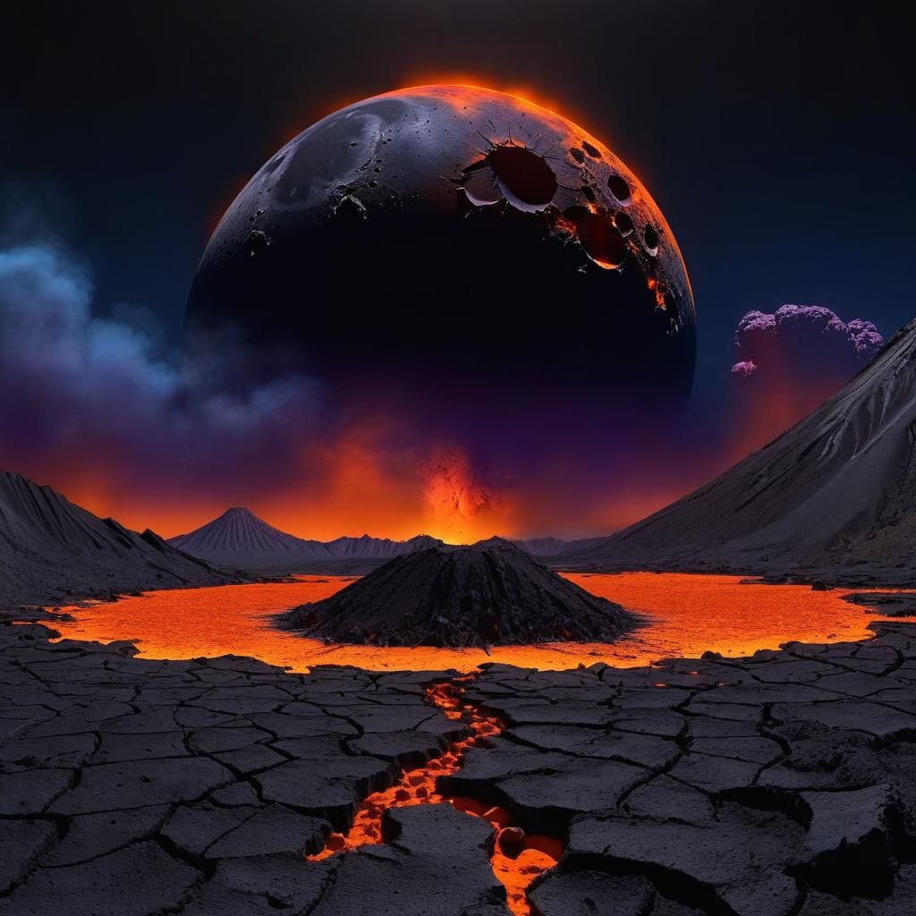 Cataclysmic Earthquake Under a Black Moon