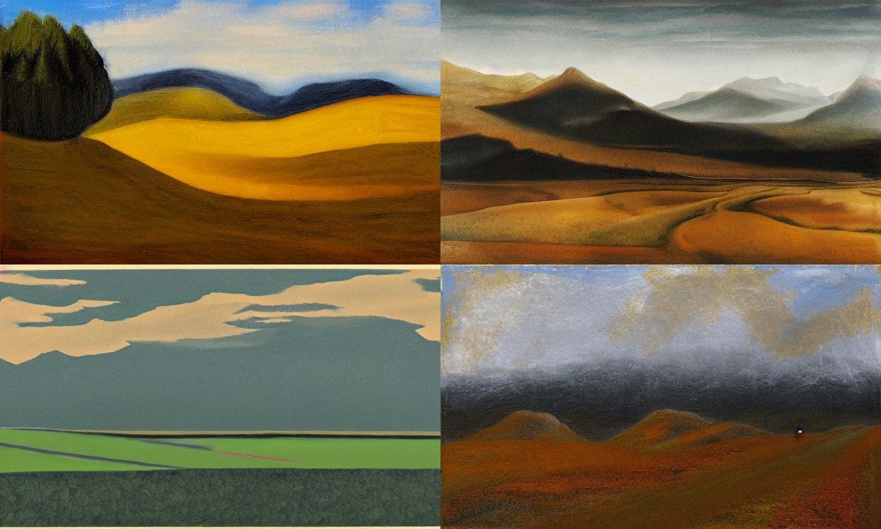 Conceptual Landscape Art: Minimalist Nature