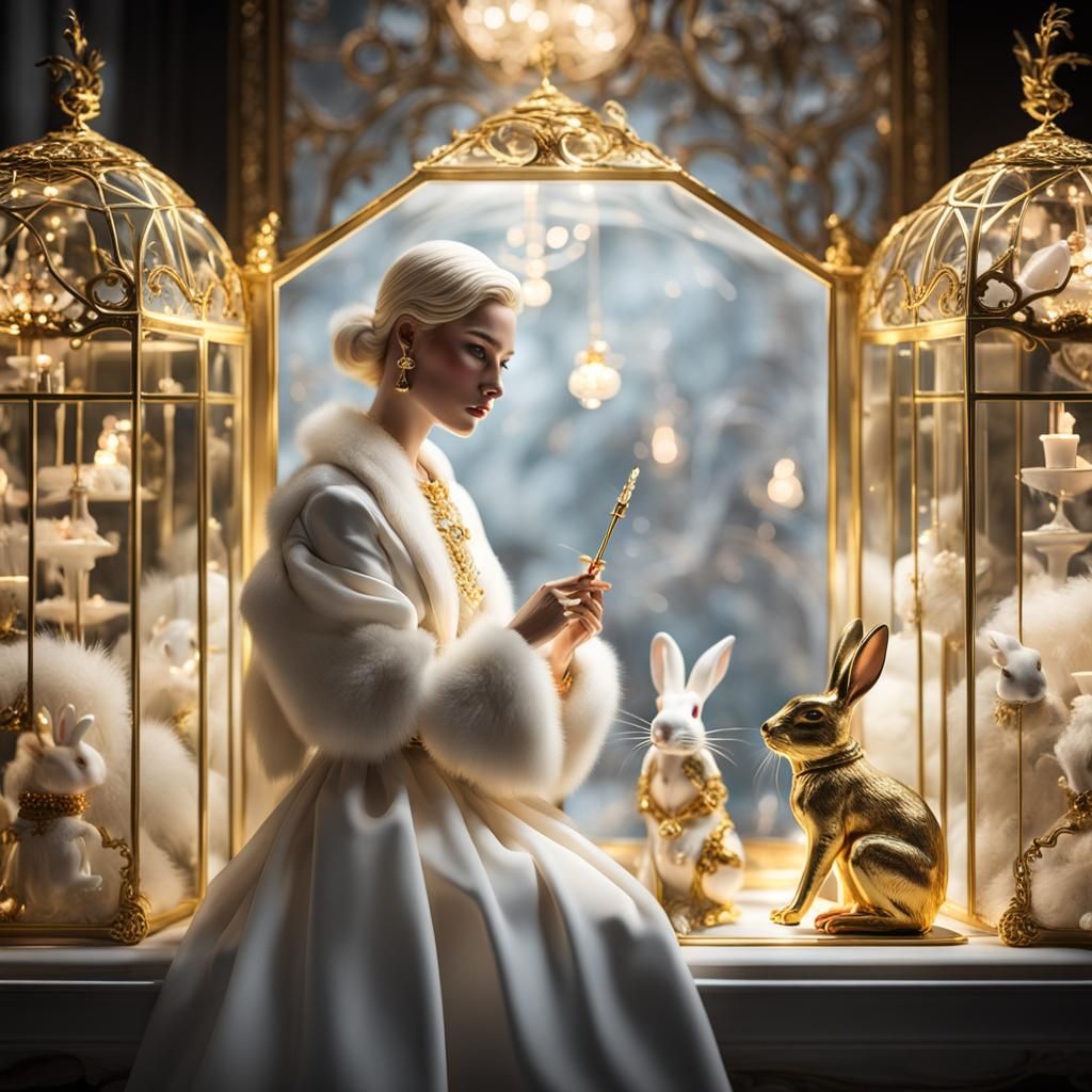 A World Of Golden Fur