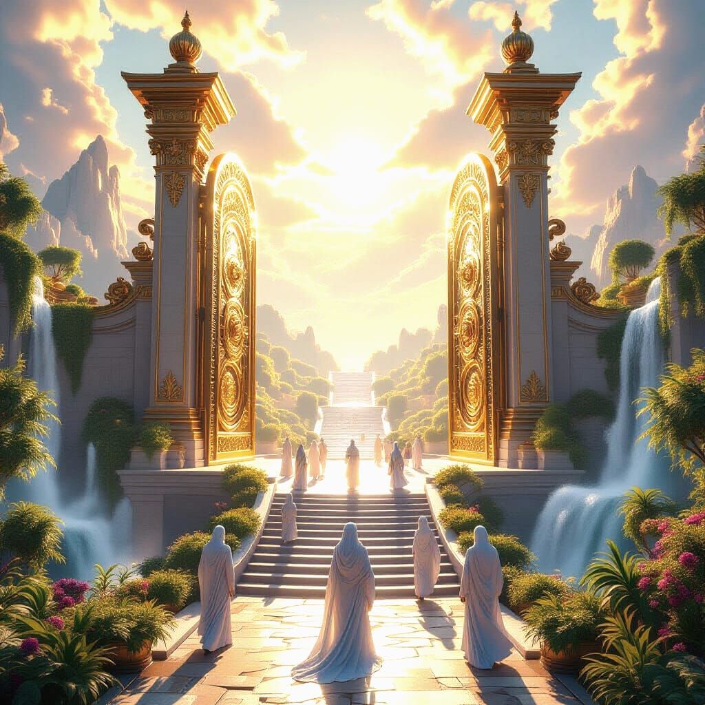 Heaven's Gates: A Detailed Paradise Entry