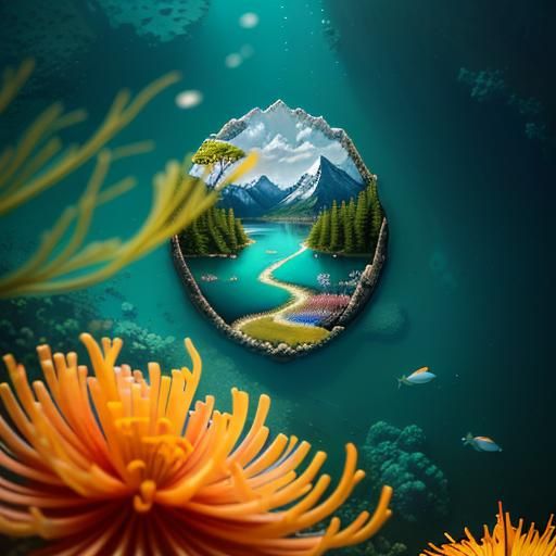 Underwater Paradise: Vibrant Coral and Fish Photography