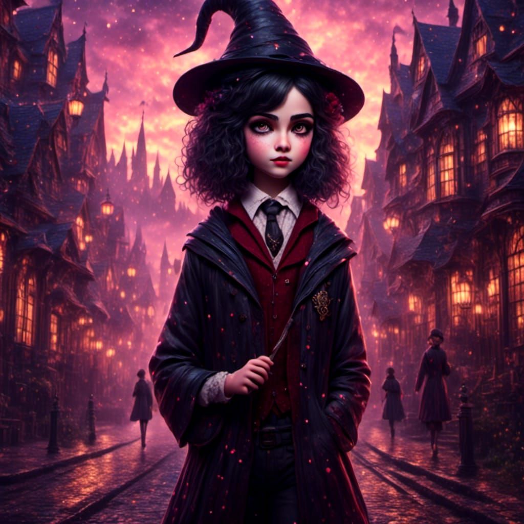 Harry Potter Portrait in Comic Style