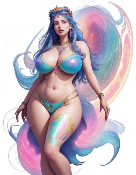 wide hips goddess in a heaven