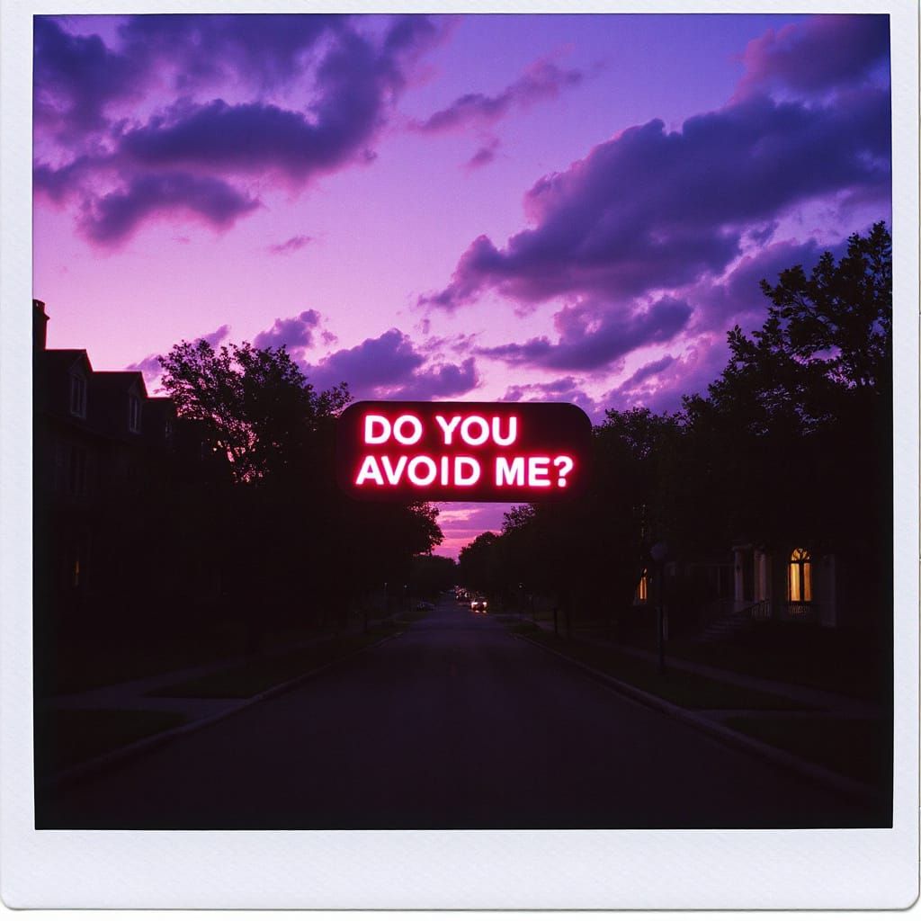 DO YOU AVOID ME?