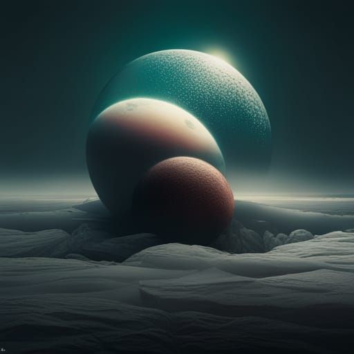 Pearlescent Dream: Bubbles in Cinematic Light