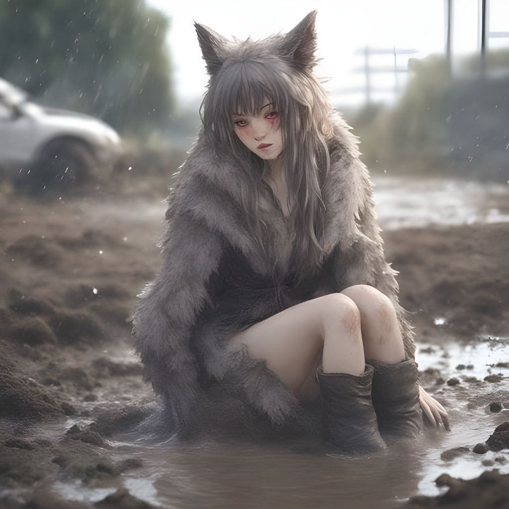 Figures Moving Backwards Through Time