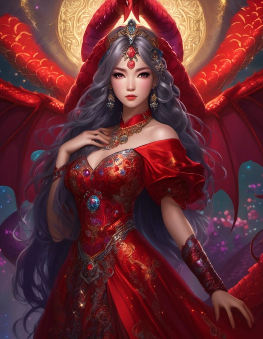 Anime Dragon Princess