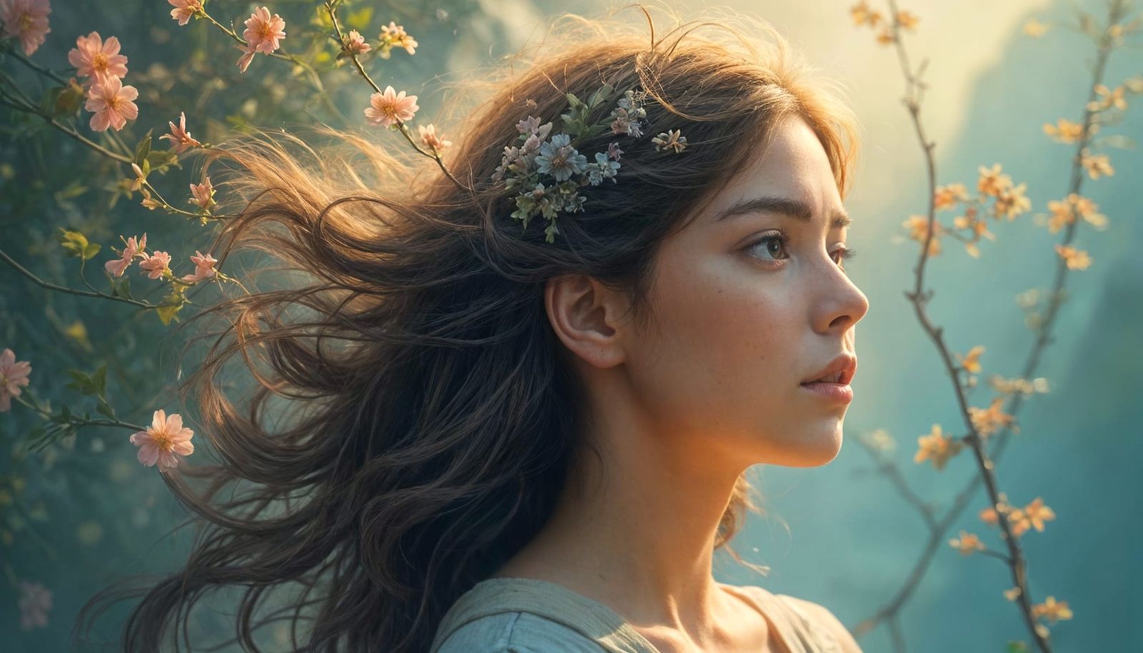 Cinematic Masterpiece with Painterly Lighting and Textures