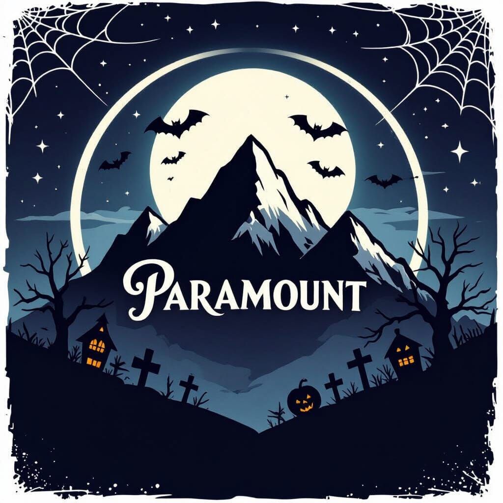 Paramount Mountain Logo Halloween Edition