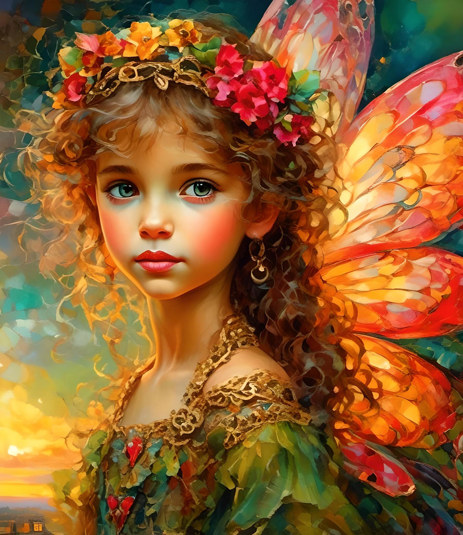 Fairy of the Morning Light