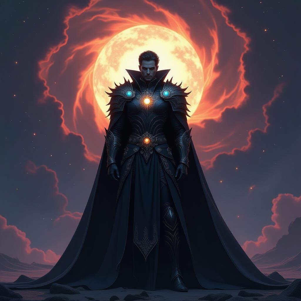 Prince of Hollow Suns in Epic Fantasy Concept Art