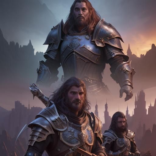 Knights of the D'Avoneese: Fantasy Concept Art