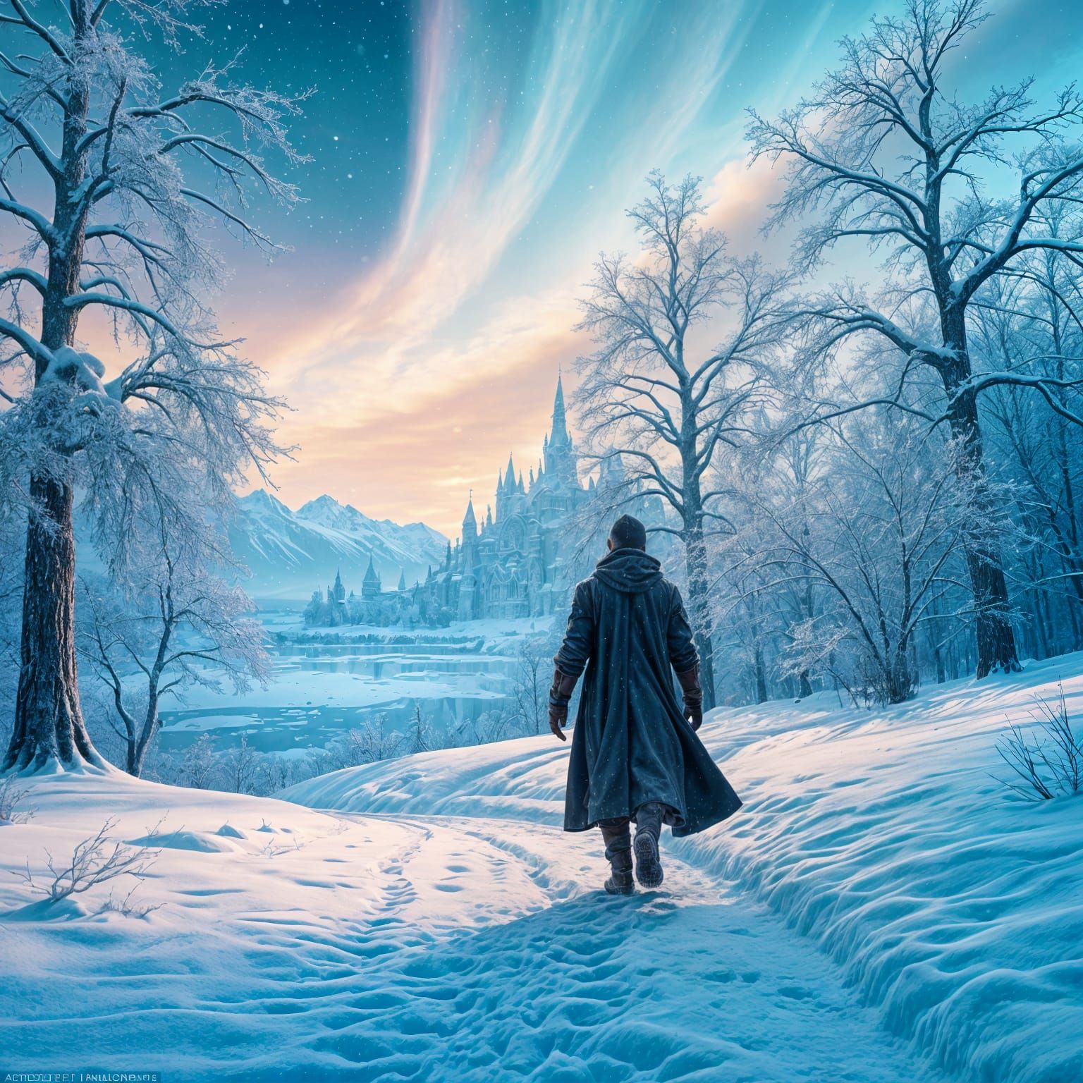 A Wanderer in Frosty Whimsy Wonderland