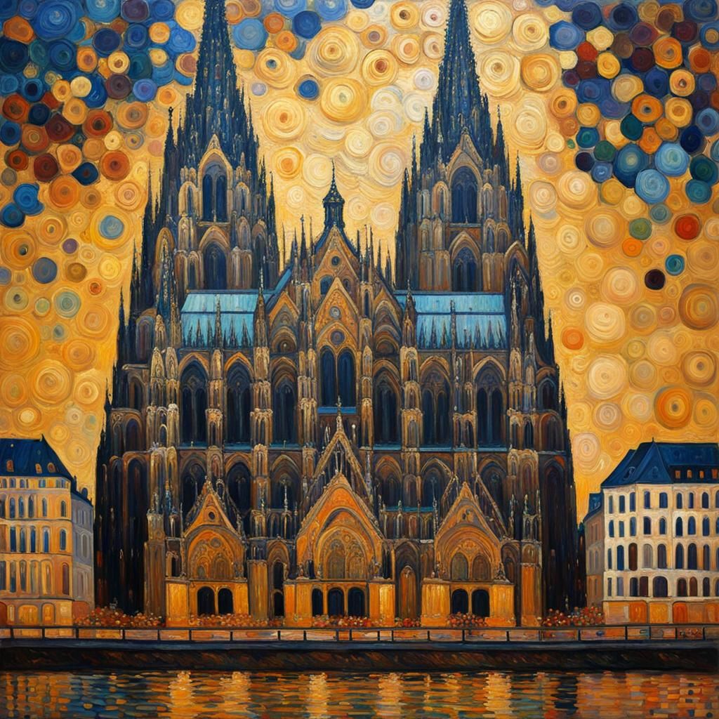 Cologne cathedral gustav klimt