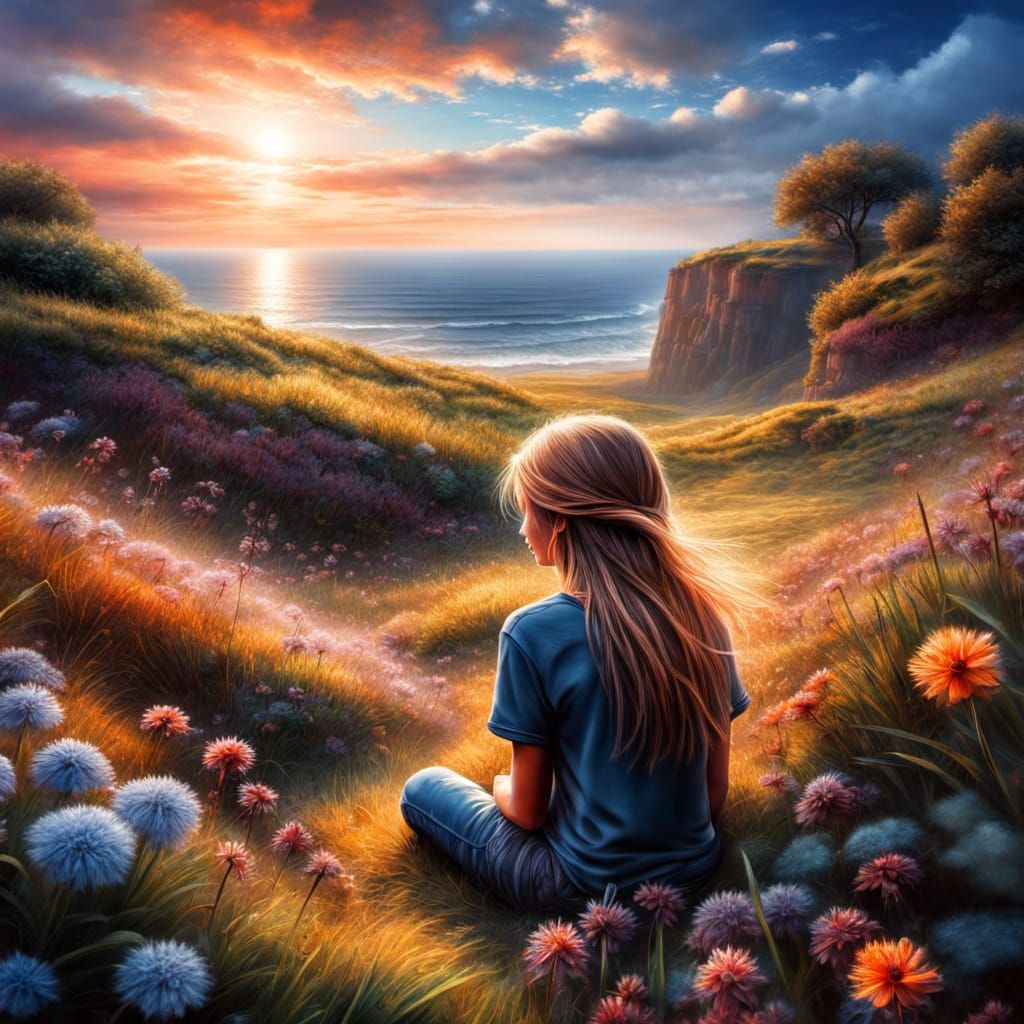 Hyperrealistic Landscape Scene in High Definition