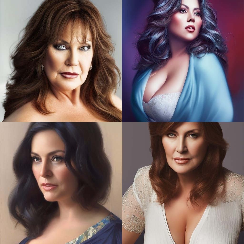 Plus sized, fat, Curvy voluptuous middle aged woman