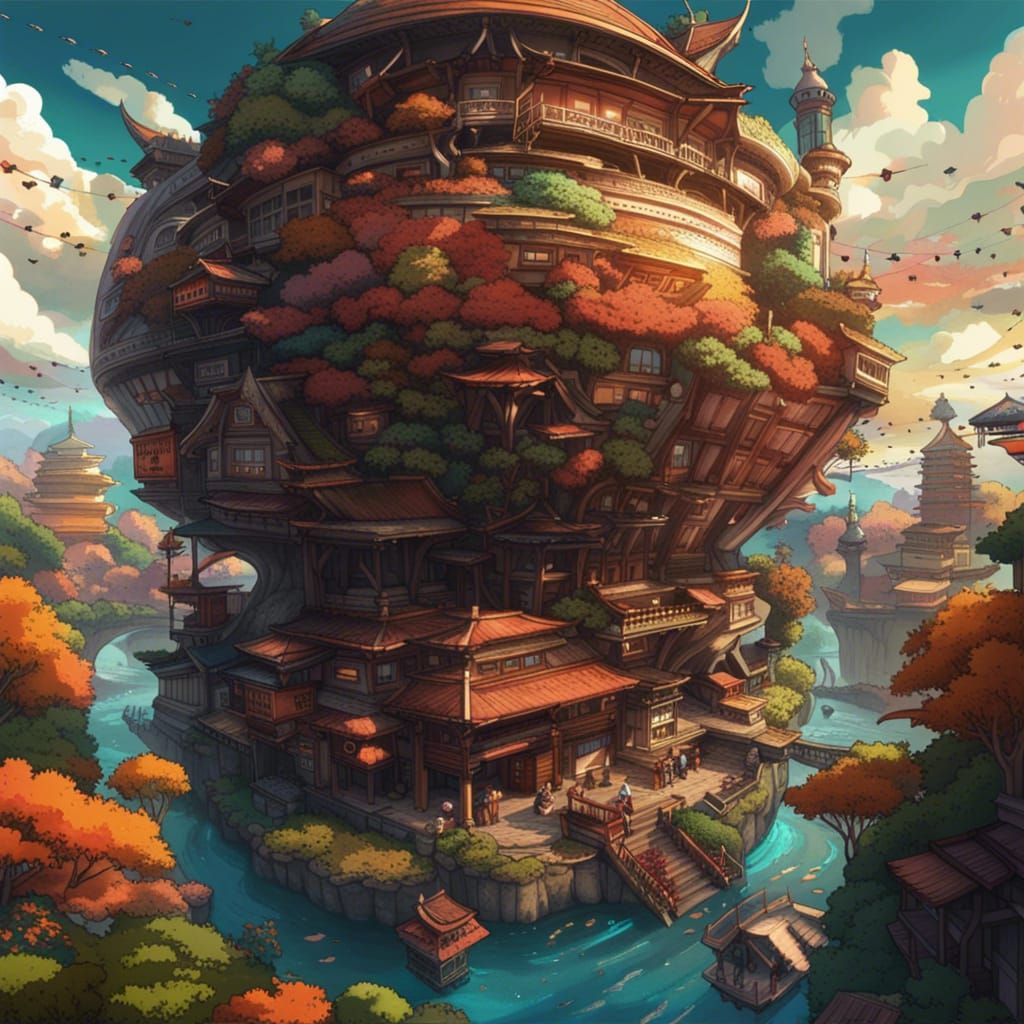 Goddesses and Stranded Assets: Detailed Matte Painting