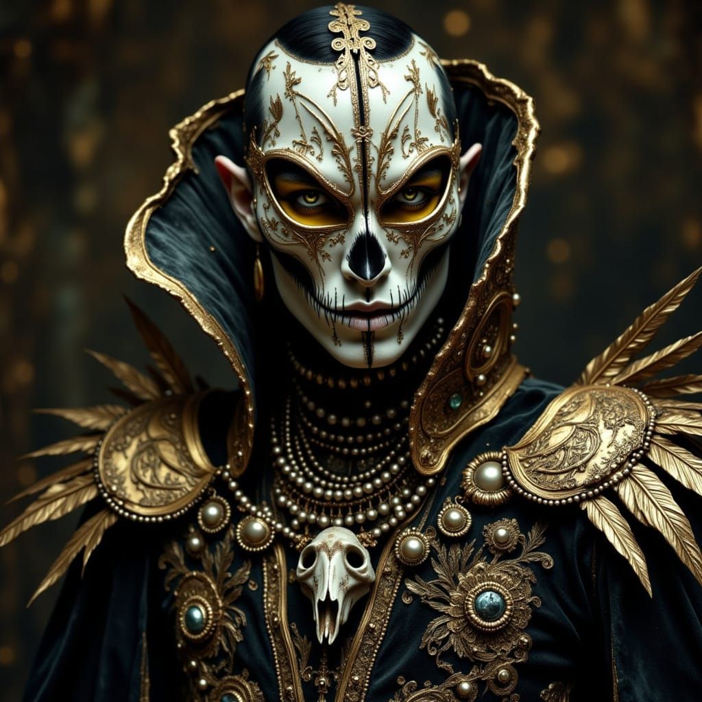 Lord Virellian Thorne in Baroque Vampire Style