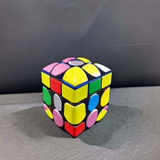 Complex 5x5x5 Rubik's Cube Puzzle