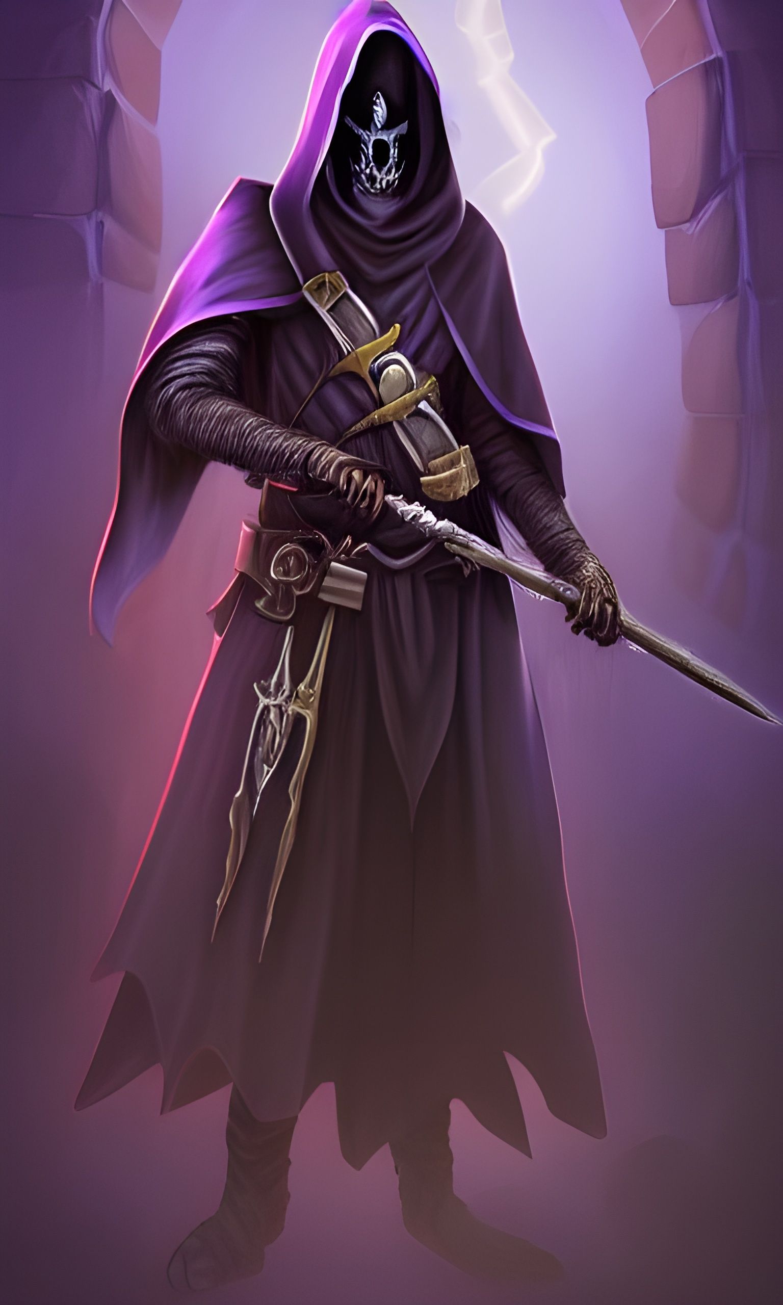 Phantom Death Reaper in Mystic Tavern Cellar