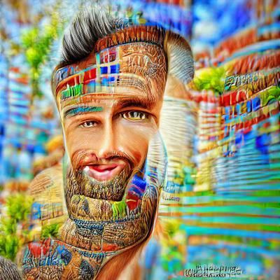 The World's Most Beautiful Man: 8K 3D Portrait