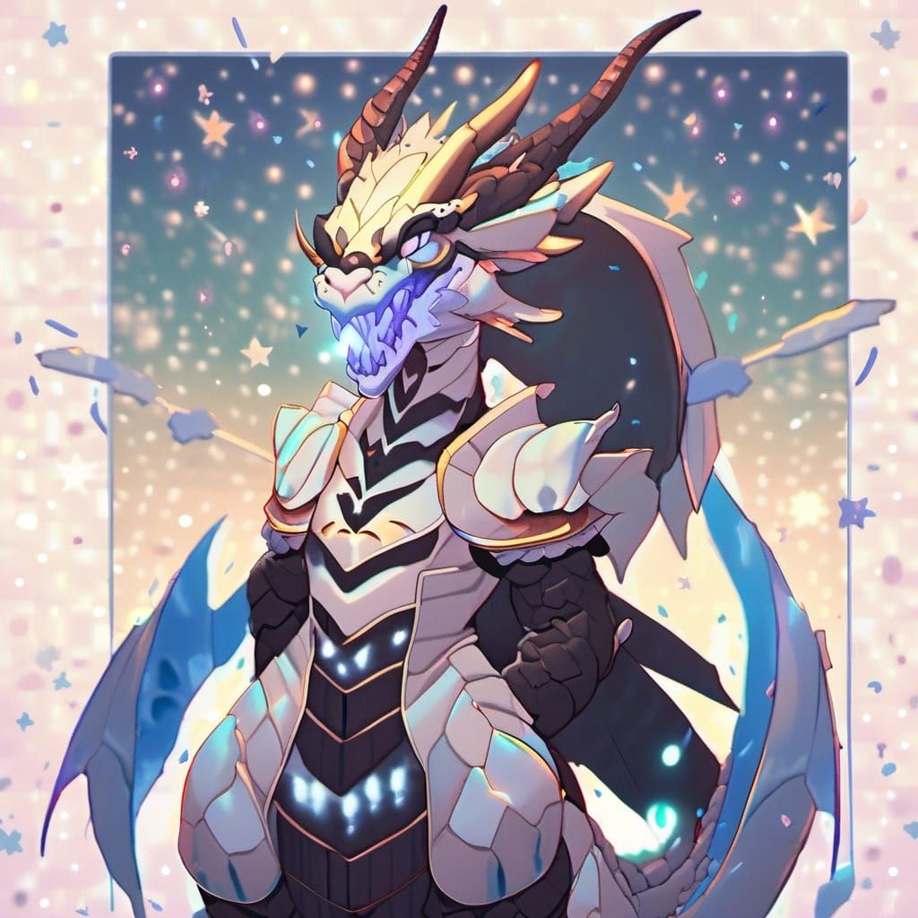 Bioluminescent Dragon Emerges from Book, Digital Art