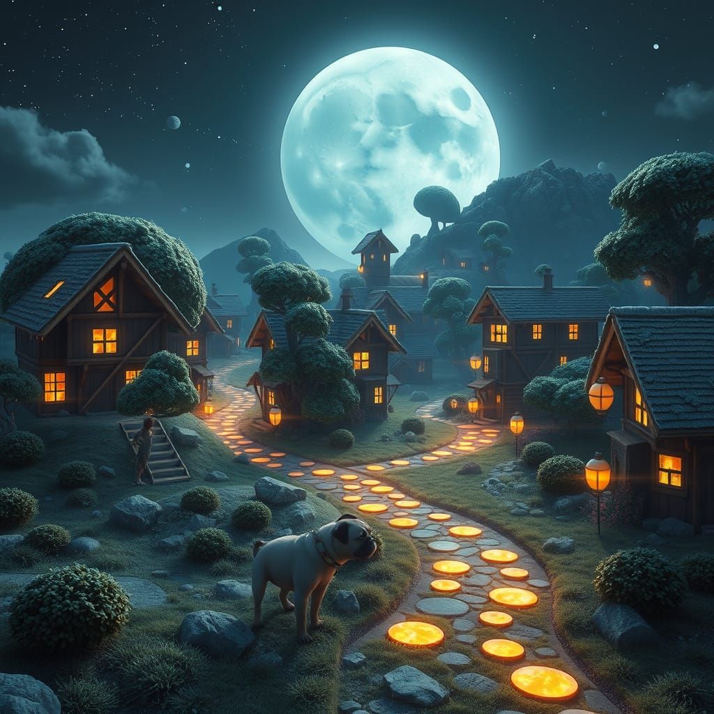 Lunar Pug Community Unfolds in Vibrant Hues