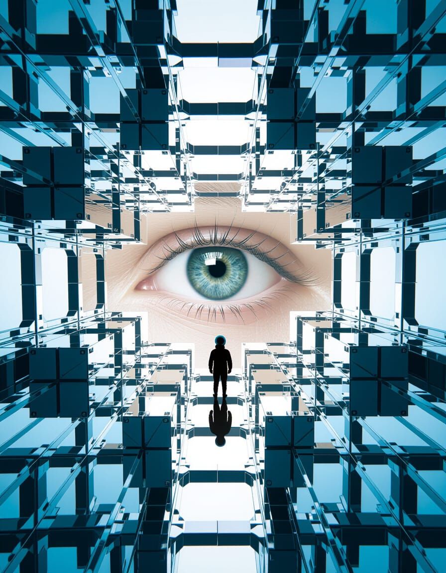 A Very Small Anthropomorphic Entity & An Eyeball in Atmosphe...