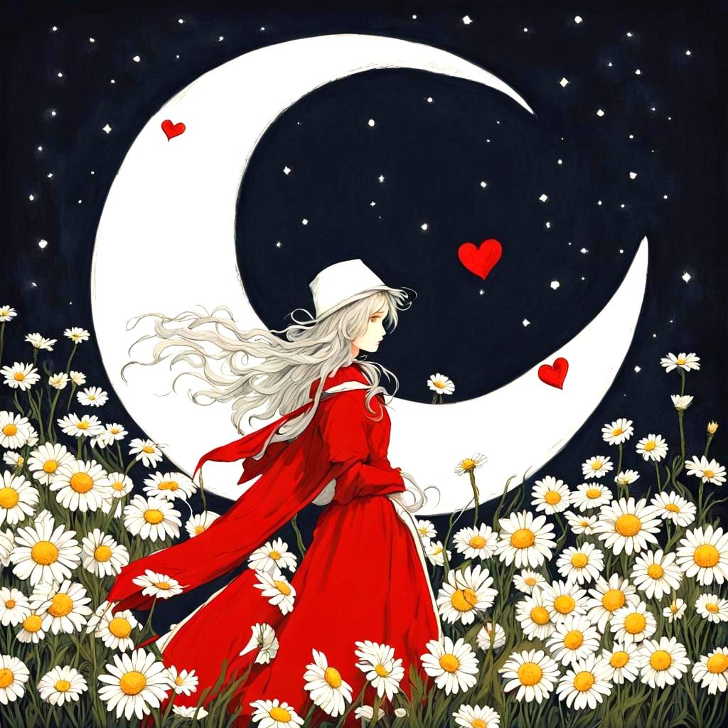 Celestial Romance: Kisses Under the Starlight