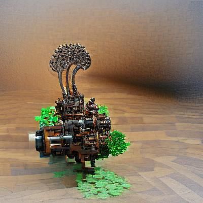 Steampunk Engine Tree Hybrid