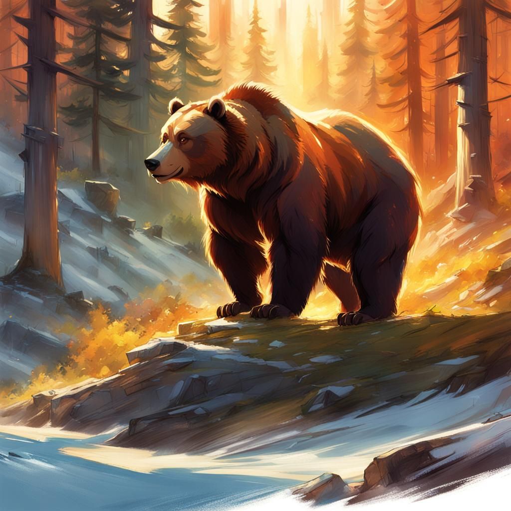 Koda from Brother Bear: Concept Art