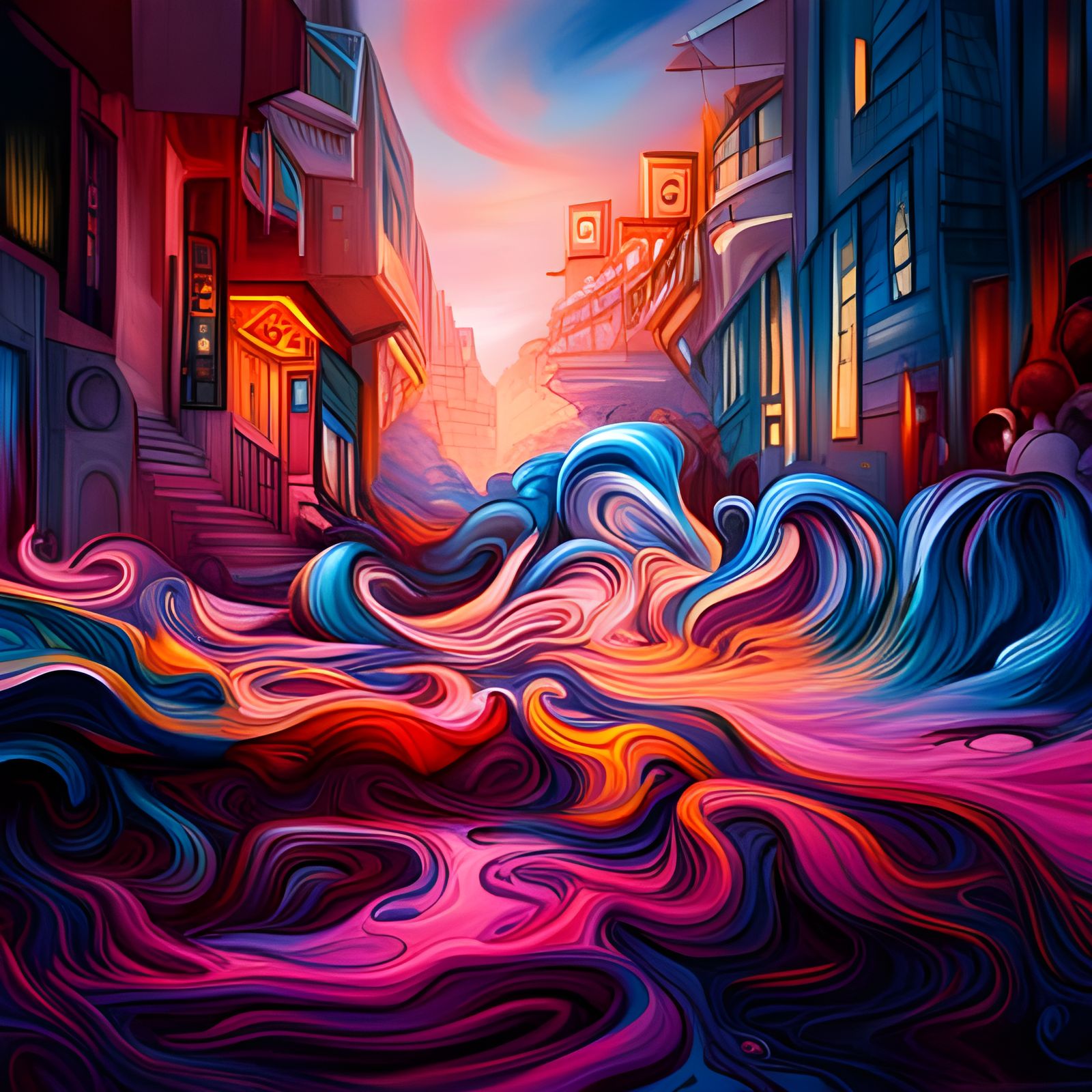 Submerged Street